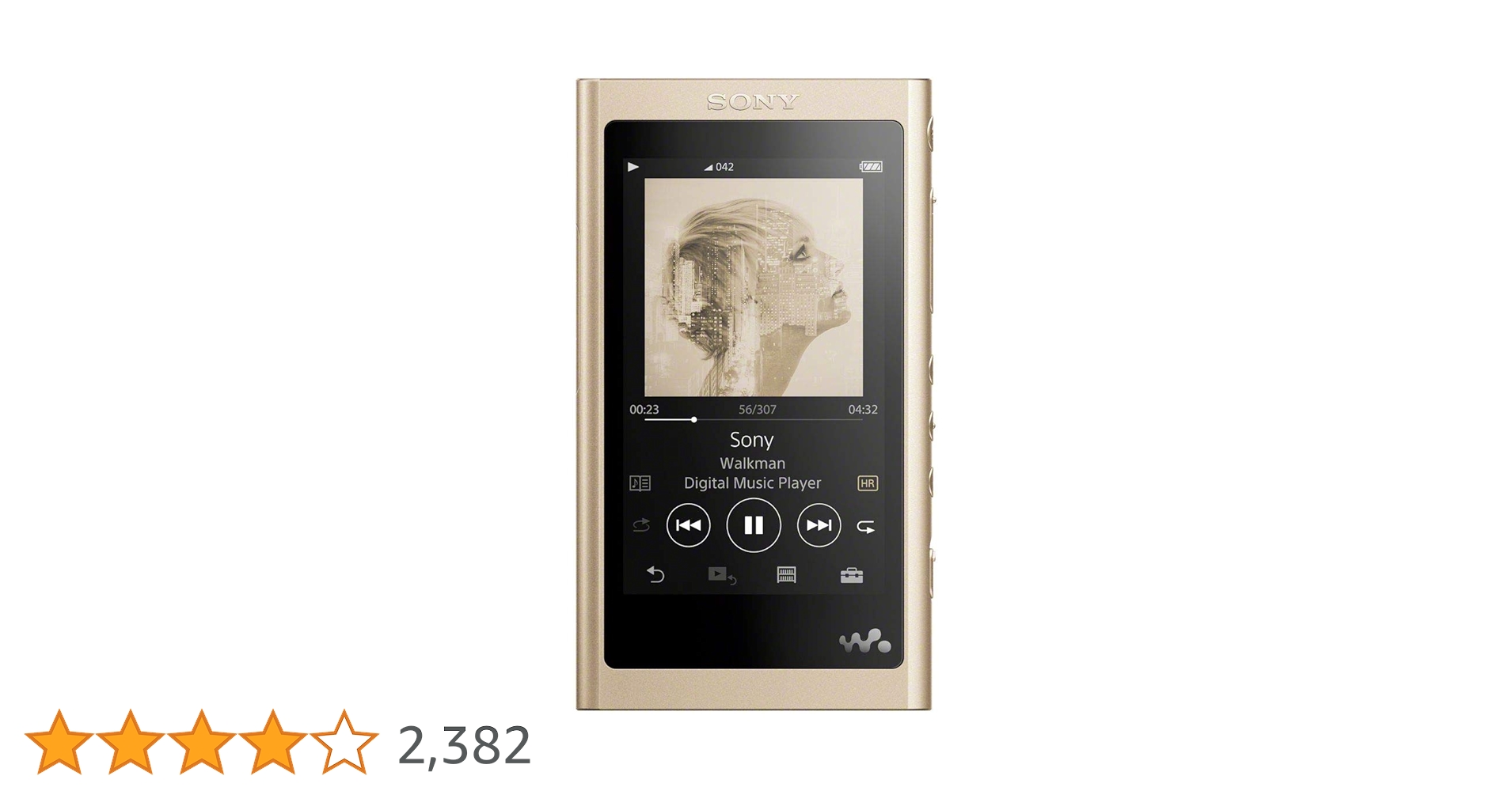 WALKMAN - SONY  ウォークマン Aシリーズ NW-A55HN(L) Amazon.co.jp: ソニー ウォークマン Aシリーズ 16GB NW-A55HN